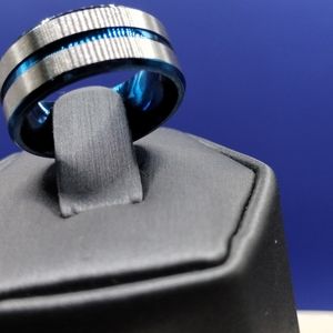 Blue and Silver Band